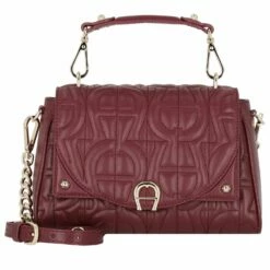 Aigner Diadora Handtasche Leder 23 Cm