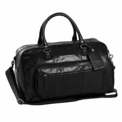 Antique Buff Munich Weekender Reisetasche Leder 46 Cm