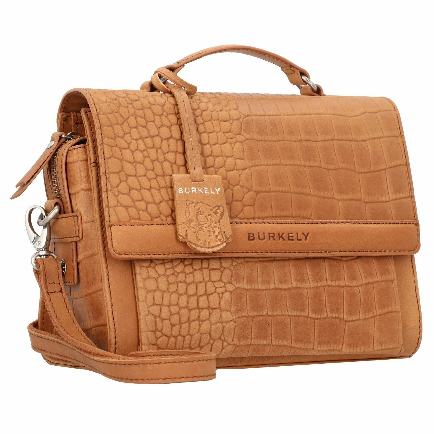 BURKELY Casual Cayla Handtasche Leder 25 Cm 4 BURKELY Casual Cayla Handtasche Leder 25 Cm – Bild 2